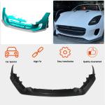 Jaguar F-TYPE Base 2017-2019 Front Bumper Lip Carbon Fiber