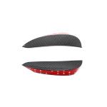 For Mercedes Benz W213 Sport E43 AMG Carbon Look Front Bumper Fins Air Vent Canards Body Kits