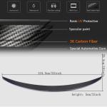 Mercedes Benz GLE Coupe C292 Sport Utility 2015-2019 Carbon Fiber Rear Trunk Spoiler
