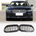 BMW 5 Series G30 G38 LCI 2021-2023 Front Grille Dry Carbon Fiber(with camera hole)