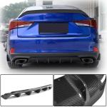 Lexus IS300 IS350 Base/F Sport 2017-2020 Rear Bumper Diffuser Carbon Fiber