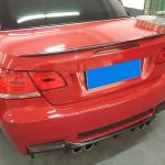 BMW 3 Series E93 M3 Convertible 2007-2013 Rear Trunk Spoiler Carbon Fiber