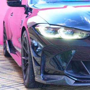 BMW M3 G80/M4 G82 G83 2021+ Front Bumper Vents Dry Carbon Fiber