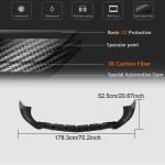 Mercedes Benz GLA Class H247 Sport GLA35 GLA45 2020UP Front Bumper Lip Carbon Fiber