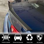 Infiniti Q50 Q50S Sedan 2014-2023 Rear Trunk Spoiler Carbon Fiber