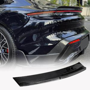 Porsche Taycan Turbo S 9J1 Sedan 4 Door 2019-2024 Rear Trunk Spoiler Carbon Fiber