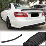 Mercedes Benz E Class W212 2010-2016 Rear Trunk Spoiler Carbon Fiber