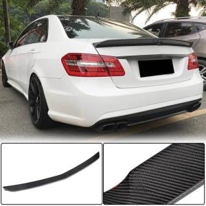 Mercedes Benz E Class W212 2010-2016 Rear Trunk Spoiler Carbon Fiber