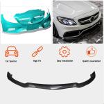 Mercedes Benz W205 C63 (S) AMG Pre-facelift 2015-2019 Front Bumper Lip Carbon Fiber