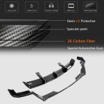 Chevrolet Corvette Z06 2022 Rear Bumper Diffuser Add-on Style Carbon Fiber