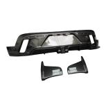 Porsche Taycan Turbo S 9J1 Sedan 2019-2024 Rear Bumper Lip Carbon Fiber