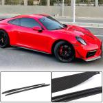 Porsche 911 992 Carrera 4 S 4S Coupe 2-Door 2019-2020 Side Skirts Dry Carbon Fiber