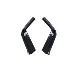 Ferrari 488 Convertible Coupe 2-Door 2015-2019 Front Bumper Splitters Dry Carbon Fiber