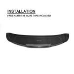 Carbon Fiber Rear Roof Spoiler for Audi Q7 Typ 4M SQ7 SLine 2016-2018