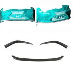 Lexus ES300h ES350 Base / F Sport Sedan 18-20 Front Bumper Lip Carbon Fiber