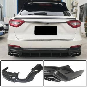 Maserati Levante 2016-2020 Rear Bumper Diffuser Carbon Fiber
