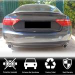 Audi A5 B8 B8.5 Base Coupe 2008-2016 Rear Trunk Spoiler Carbon Fiber