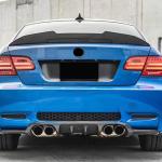 BMW 3 Series E92/E92 M3 Coupe 2006-2013 Rear Trunk Spoiler Carbon Fiber