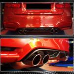 BMW F80 M3 F82 F83 M4 2014-2020 Rear Bumper Diffuser Carbon Fiber