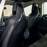 Tesla Model S 2012-2020 Front Seatback Cover Carbon Fiber