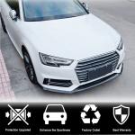 Audi S4 A4 Sline B9 Sedan 2017-2020 Front Bumper Lip Carbon Fiber