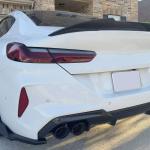 BMW 8 Series F93 M8 2019-2021 Front Bumper Lip Side Skirts Extension Rear Diffuser Dry Carbon Fiber