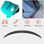Alfa Romeo Stelvio Dry Carbon Fiber Rear Trunk Middle Spoiler 2017–2022