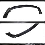 Mercedes Benz E Class W213 E350 E450 Sport Facelift 2021UP Front Bumper Lip Carbon Fiber