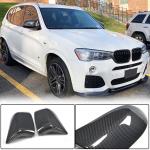 BMW X3 F25 X4 F26 X5 F15 X6 F16 Mirror Covers Replacement Style Carbon Fiber