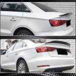 Audi A3 Sline S3 RS3 8V 8V.5 2014-2020 Rear Trunk Spoiler Carbon Fiber