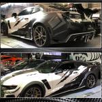 Chevrolet Camaro LT RS SS LS ZLI 2016-2019 Wheel Eyebrow Arch Trims Carbon Fiber