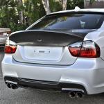 BMW 3 Series E90 Pre-LCI 2005-2008 Rear Trunk Spoiler Carbon Fiber