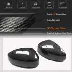 Infiniti G35 2004-2006 Mirror Covers Add-on Dry Carbon Fiber