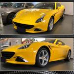 Ferrari California T Base Convertible Front Bumper Vents Carbon Fiber