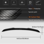 Ford Mustang Coupe 2015-2020 Rear Trunk Spoiler Carbon Fiber