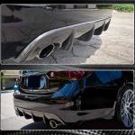 Infiniti Q50 2014-2017 Rear Bumper Diffuser Carbon Fiber/FRP