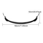 Tesla Model 3 2016-2022 Front Bumper Lip Carbon Fiber