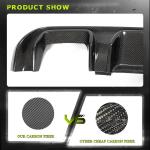 Mercedes Benz V Class W447 V220d V250 Van 4-Door 2016-2018 Rear Bumper Diffuser Carbon Fiber