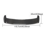Volkswagen VW Golf 7 7.5 MK7 MK7.5 Standard/R-Line 2014-2019 Rear Roof Spoiler Carbon Fiber