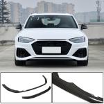 Audi RS4 B9.5 Typ 8W Avant 2020UP Front Bumper Lip Dry Carbon Fiber