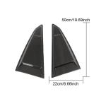 Audi TT TTS TTRS Mk3 8S 2015-2019 Quarter Window Air Scoops Fender Vents Dry Carbon Fiber