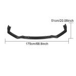 Infiniti Q50 Sport 3-Piece Carbon Fiber Front Lip Kit 2018–2022