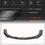 Mercedes Benz (W118) C118 CLA200 CLA250 Sedan 4-Door 20-22 Front Bumper Lip Carbon Fiber