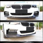 BMW 5 Series G30 G31 M Sport Pre-LCI 2017-2020 Front Bumper Splitters Carbon Fiber
