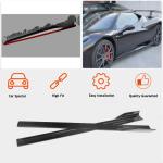 Ferrari 458 Italia Spider 2-Door 2011-2013 Side Skirts Carbon Fiber