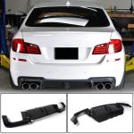BMW 5 Series F10 M5 Rear Bumper Diffuser Carbon Fiber