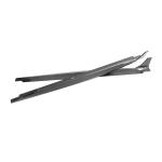 2020–2021 Audi S5 Sportback B9.5 Carbon Fiber Side Skirt Extensions with Rear Fins