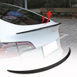 Tesla Model 3 2019-2023 Rear Trunk Spoiler Dry Carbon Fiber
