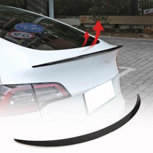 Tesla Model 3 2019-2023 Rear Trunk Spoiler Dry Carbon Fiber