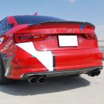 Audi A3 Sline S3 8V 8V.5 Sedan 2014-2020 Rear Trunk Spoiler Carbon Fiber/FRP